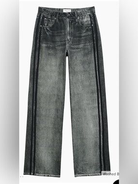 Rag & Bone Miramar Terry Pull on Wide Legged Pants